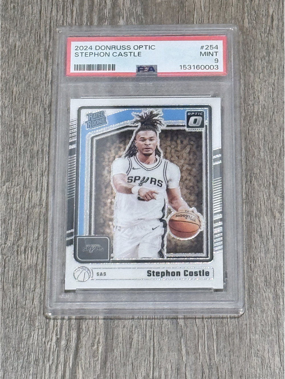 2024 Donruss Optic - Stephon Castle - Rated Rookie (PSA Mint 9)